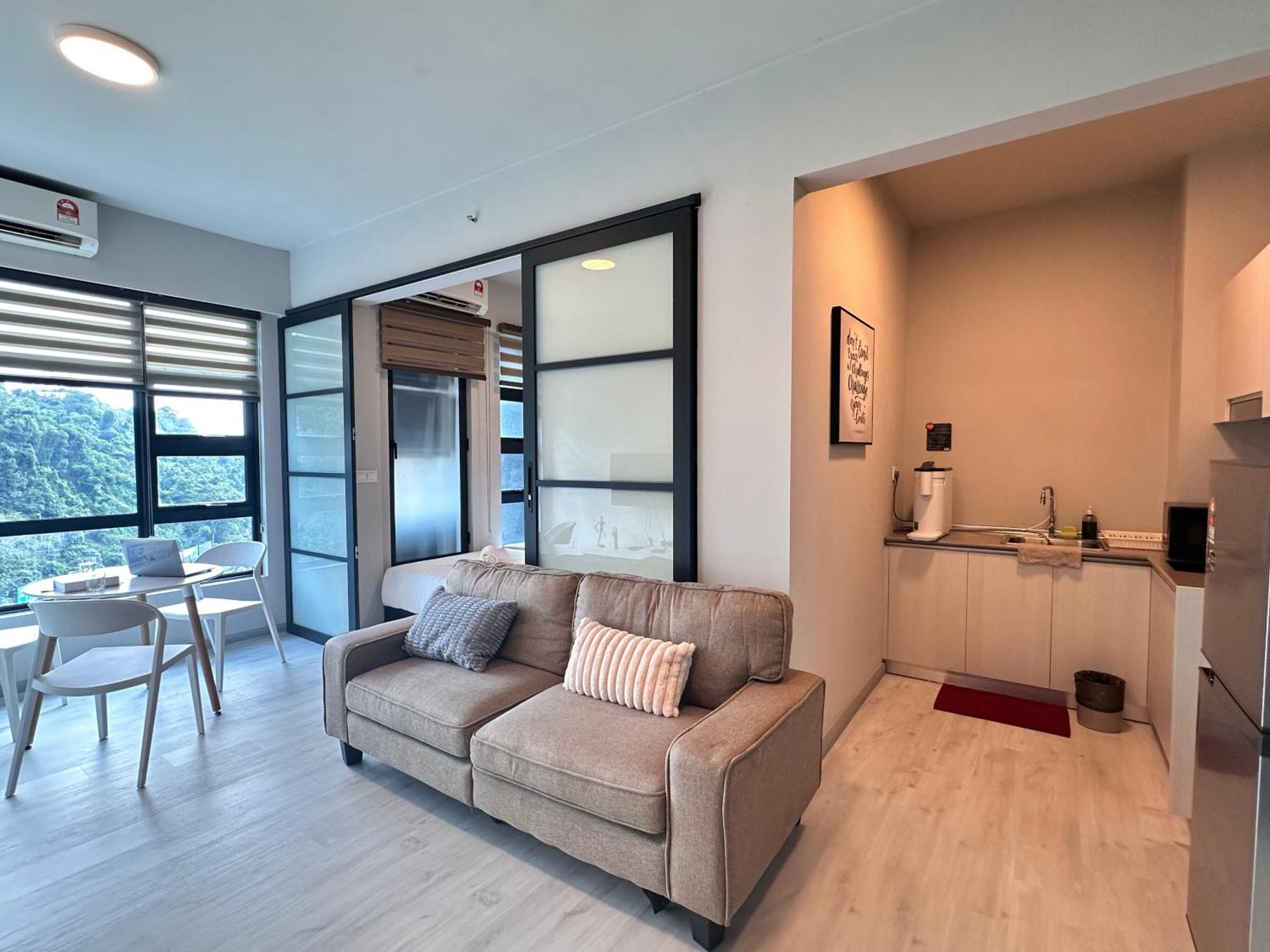 Jq1 Sea & Pool Or City View Wifi I Washing Machine For Some Units I Cuckoo Water Jesselton Quay By R2 Κότα Κιναμπαλού Εξωτερικό φωτογραφία