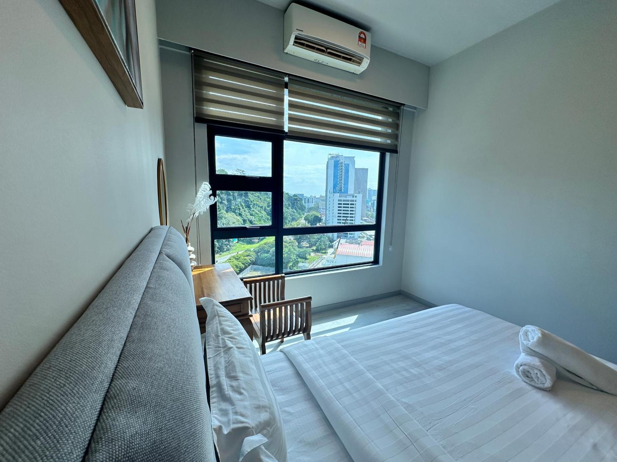 Jq1 Sea & Pool Or City View Wifi I Washing Machine For Some Units I Cuckoo Water Jesselton Quay By R2 Κότα Κιναμπαλού Εξωτερικό φωτογραφία