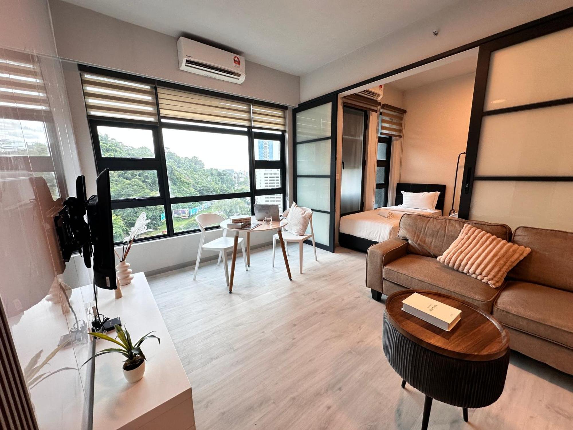 Jq1 Sea & Pool Or City View Wifi I Washing Machine For Some Units I Cuckoo Water Jesselton Quay By R2 Κότα Κιναμπαλού Εξωτερικό φωτογραφία