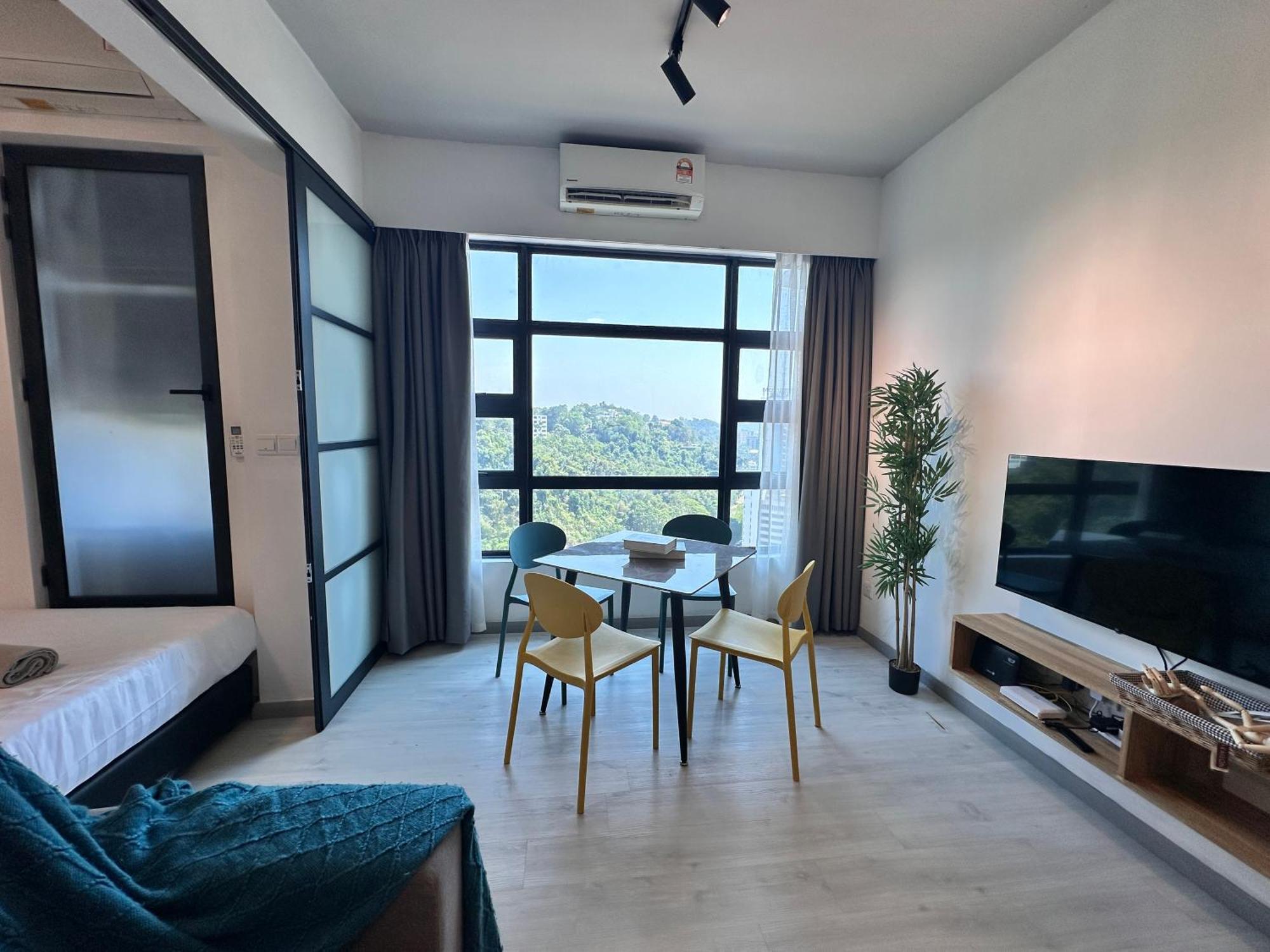 Jq1 Sea & Pool Or City View Wifi I Washing Machine For Some Units I Cuckoo Water Jesselton Quay By R2 Κότα Κιναμπαλού Εξωτερικό φωτογραφία