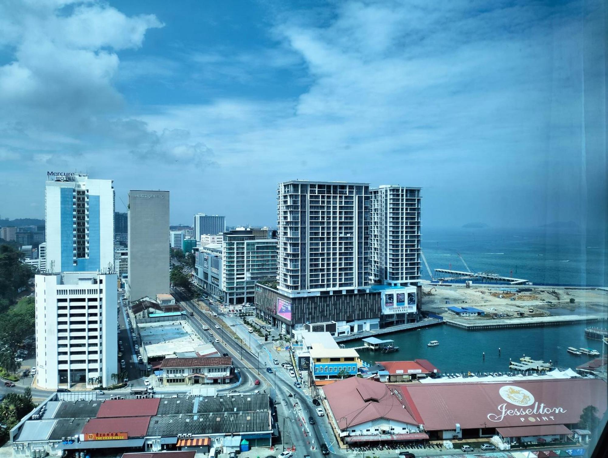 Jq1 Sea & Pool Or City View Wifi I Washing Machine For Some Units I Cuckoo Water Jesselton Quay By R2 Κότα Κιναμπαλού Εξωτερικό φωτογραφία