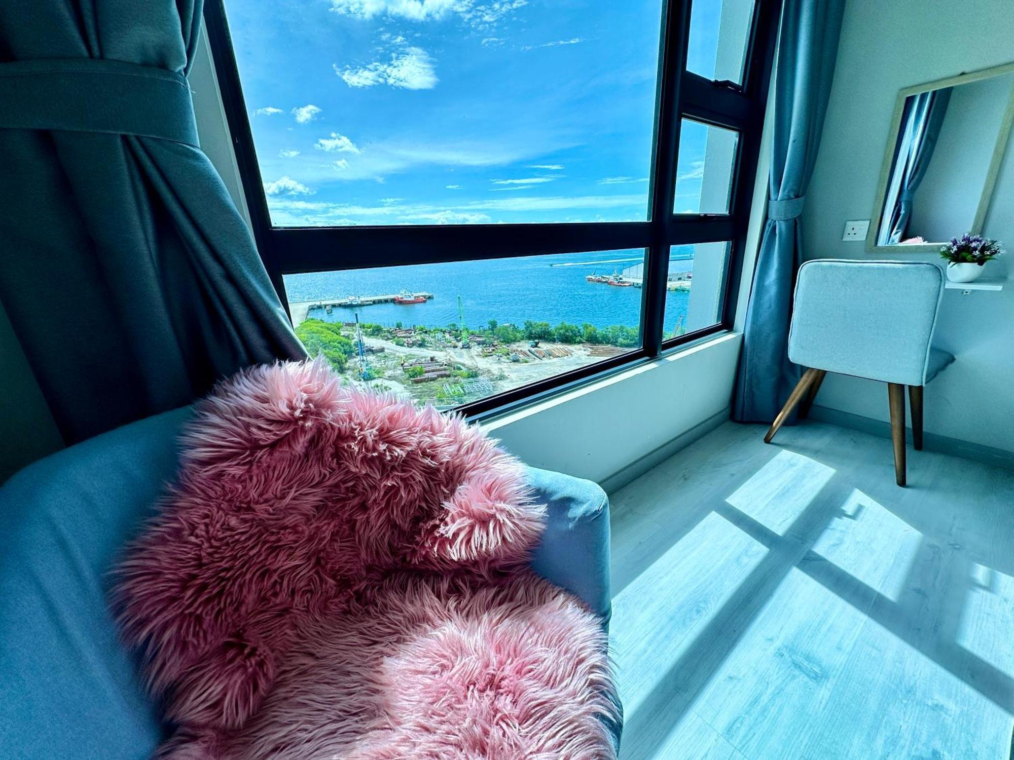 Jq1 Sea & Pool Or City View Wifi I Washing Machine For Some Units I Cuckoo Water Jesselton Quay By R2 Κότα Κιναμπαλού Εξωτερικό φωτογραφία