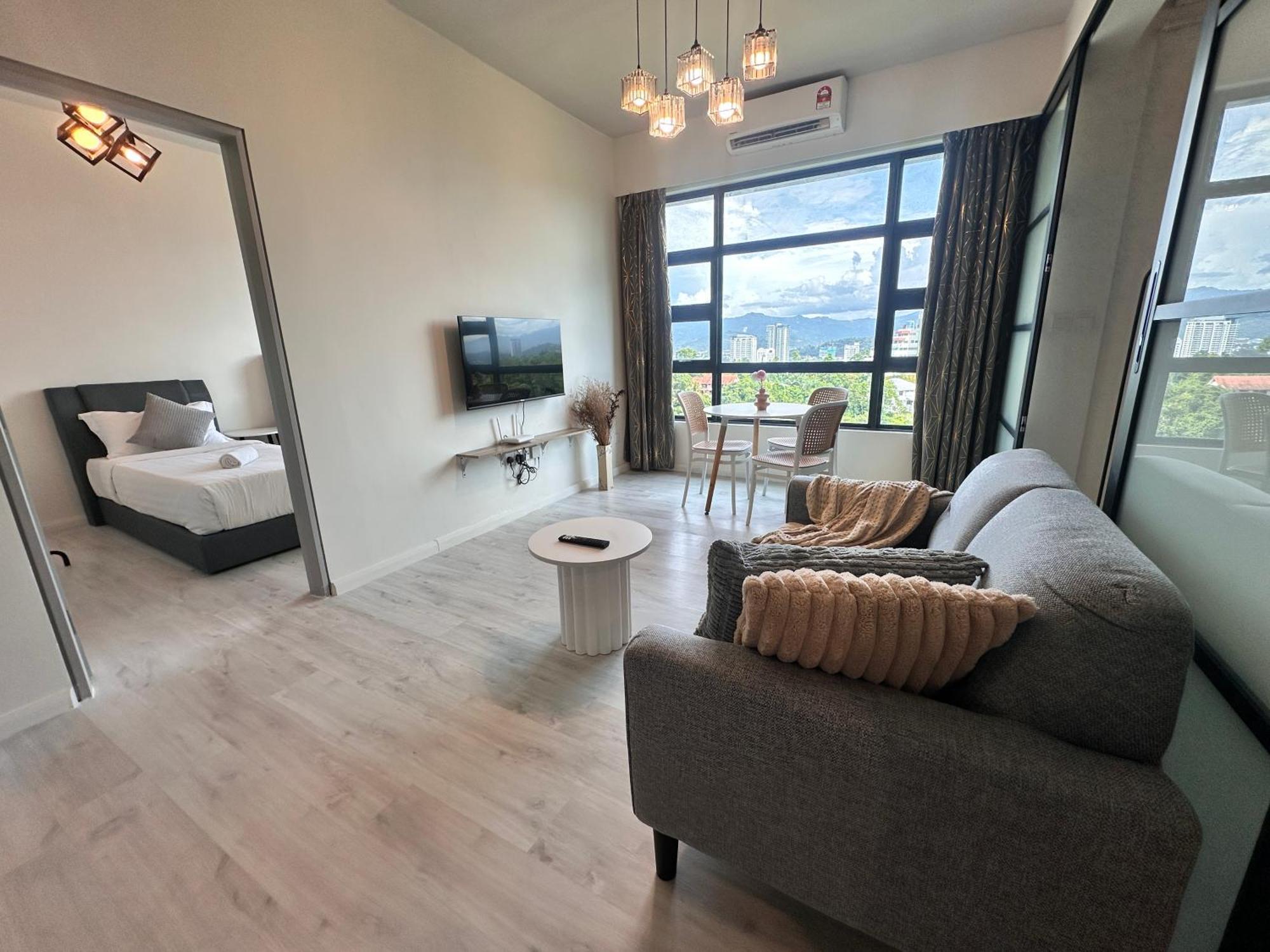 Jq1 Sea & Pool Or City View Wifi I Washing Machine For Some Units I Cuckoo Water Jesselton Quay By R2 Κότα Κιναμπαλού Εξωτερικό φωτογραφία