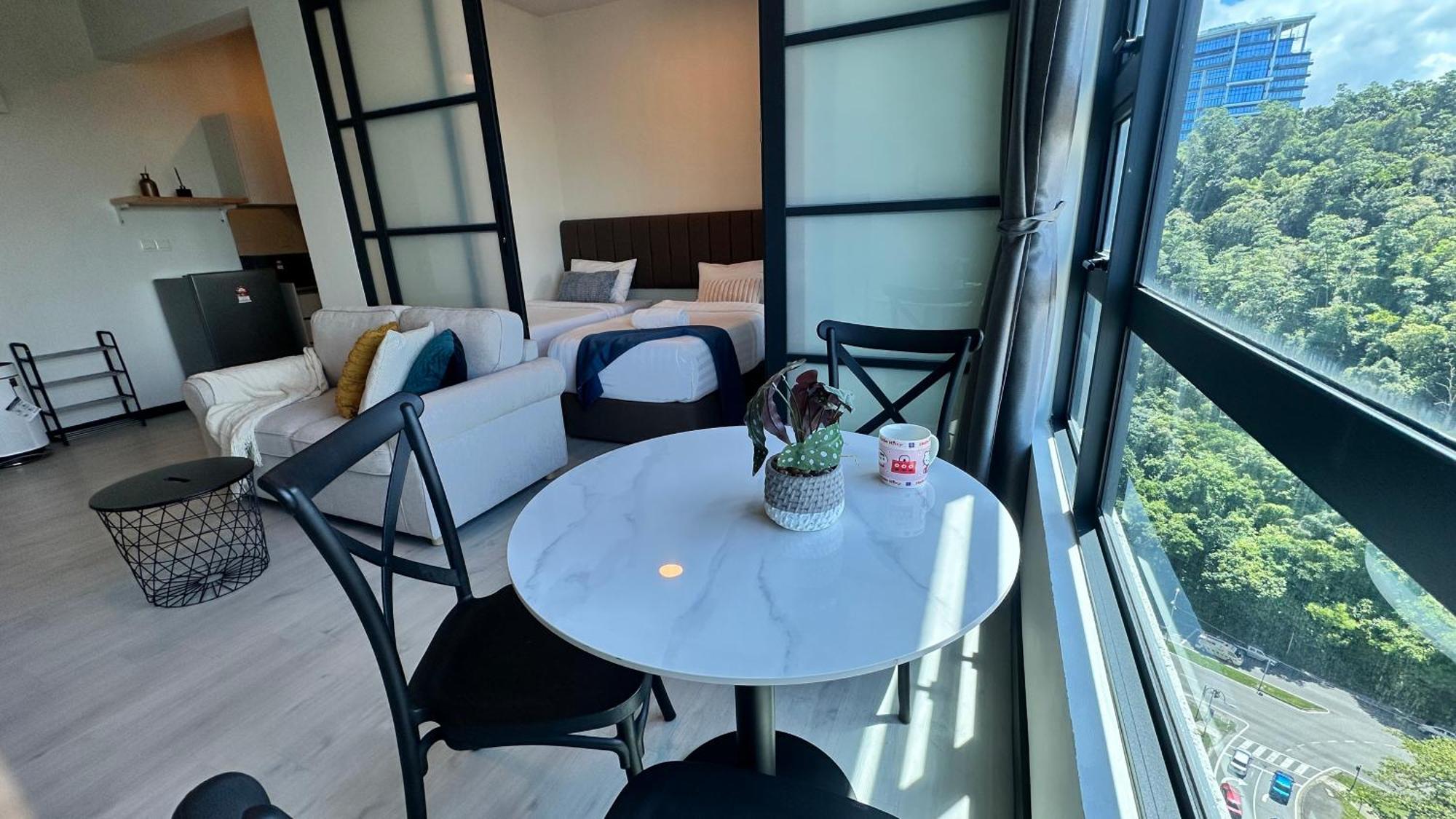 Jq1 Sea & Pool Or City View Wifi I Washing Machine For Some Units I Cuckoo Water Jesselton Quay By R2 Κότα Κιναμπαλού Εξωτερικό φωτογραφία
