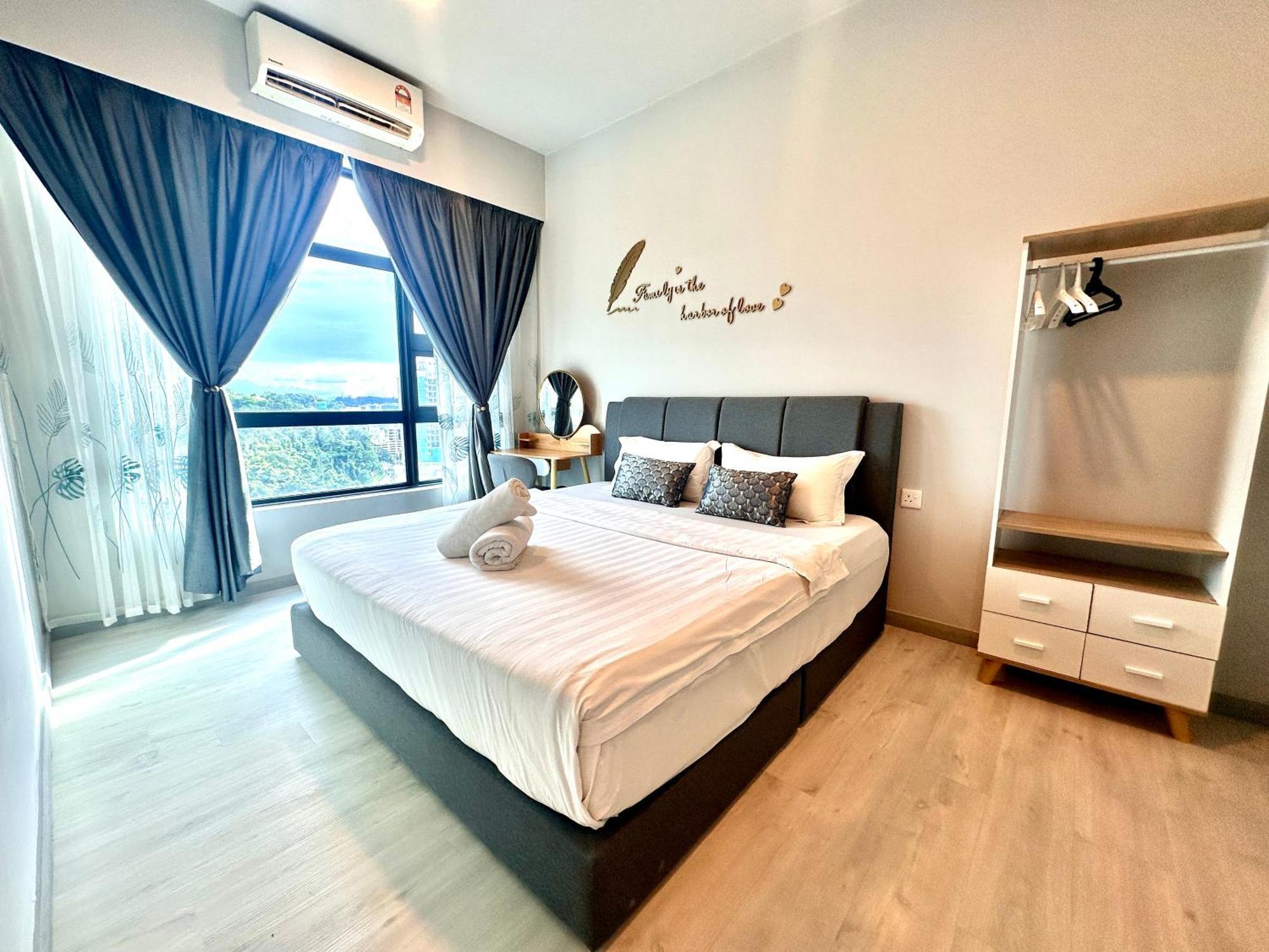 Jq1 Sea & Pool Or City View Wifi I Washing Machine For Some Units I Cuckoo Water Jesselton Quay By R2 Κότα Κιναμπαλού Εξωτερικό φωτογραφία