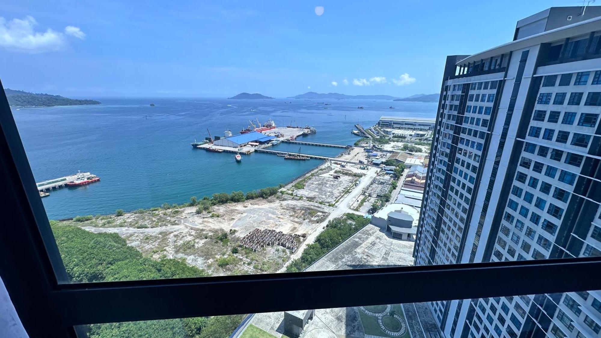 Jq1 Sea & Pool Or City View Wifi I Washing Machine For Some Units I Cuckoo Water Jesselton Quay By R2 Κότα Κιναμπαλού Εξωτερικό φωτογραφία