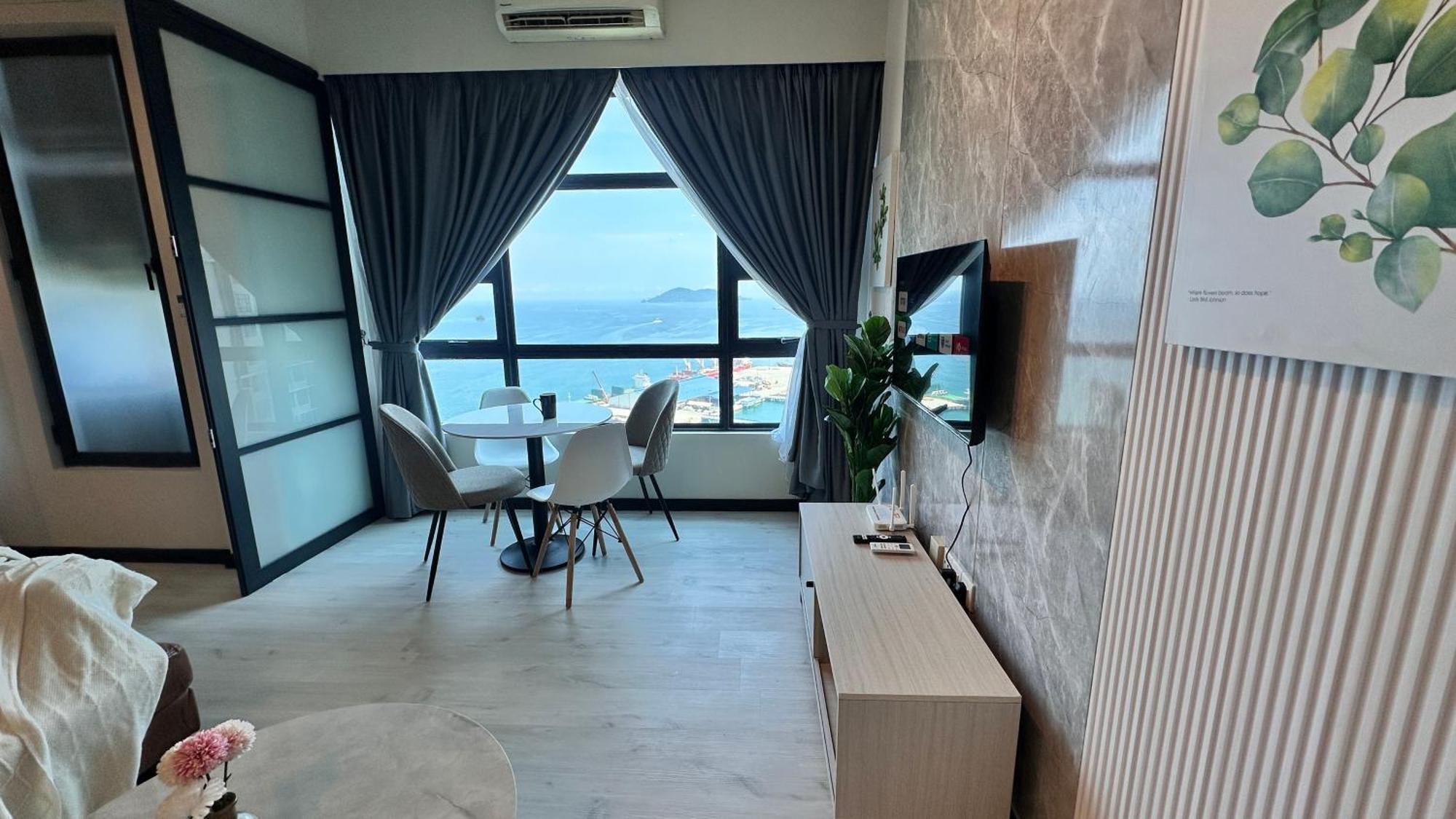 Jq1 Sea & Pool Or City View Wifi I Washing Machine For Some Units I Cuckoo Water Jesselton Quay By R2 Κότα Κιναμπαλού Εξωτερικό φωτογραφία
