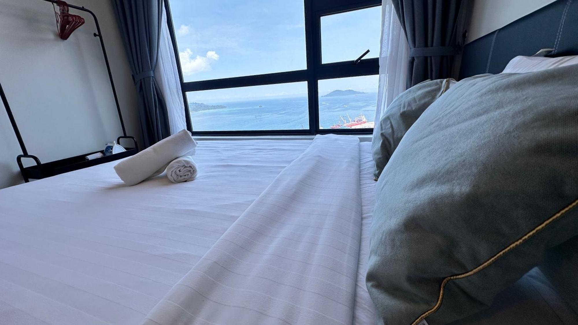 Jq1 Sea & Pool Or City View Wifi I Washing Machine For Some Units I Cuckoo Water Jesselton Quay By R2 Κότα Κιναμπαλού Εξωτερικό φωτογραφία